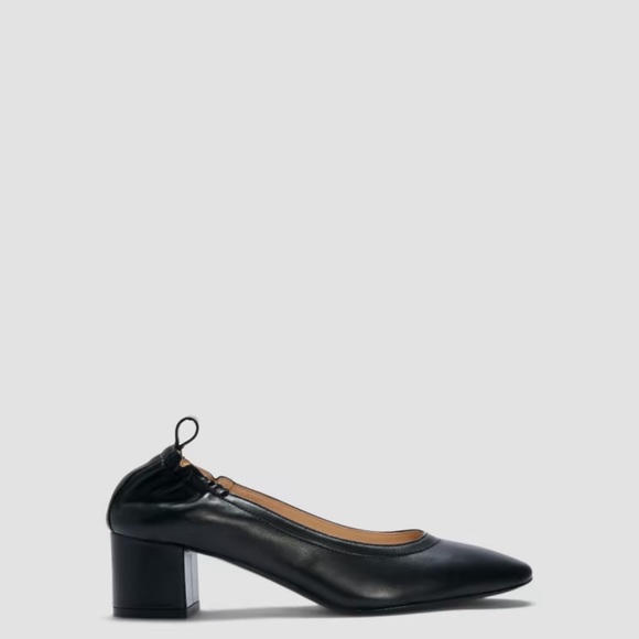 EVERLANE THE Day heel  Ballet inspire Italian leather shoe 91/2 - Picture 6 of 16